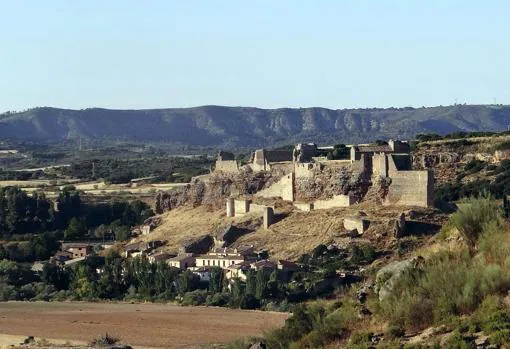 Vista panorámica de Recópolis, antigua ciudad visigoda en Zorita de los Canes (Guadalajara)