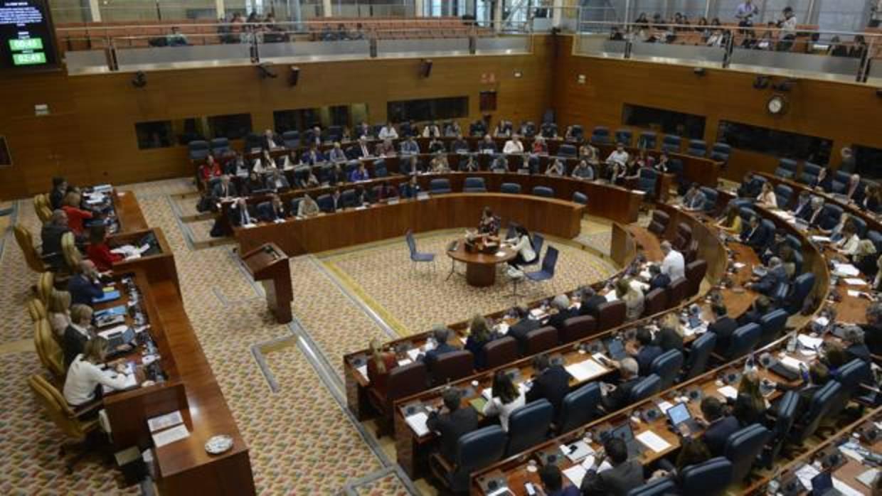 Pleno de la Asamblea de Madrid