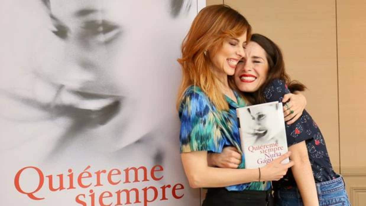 Nuria Gago y Leticia Dolera, este lunes en la presentación de la novela en Madrid