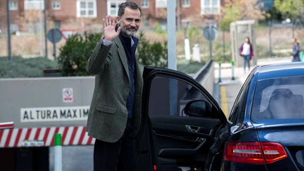 Don Felipe respalda hoy al poder judicial en Barcelona