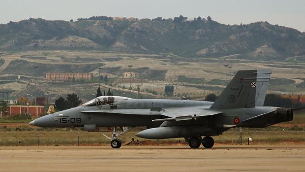 La OTAN pone a prueba en Holanda a siete pilotos de la Base Aérea de Zaragoza