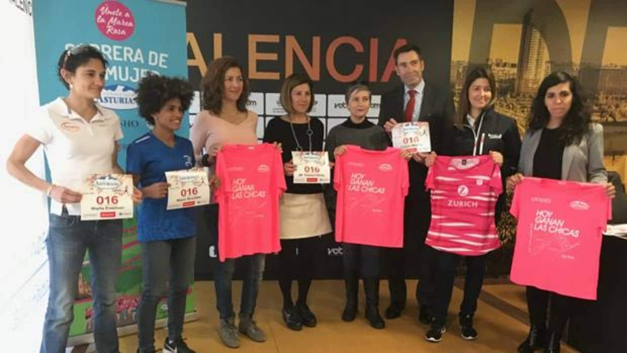 Presentació de la Carrera de la Dona en Valencia