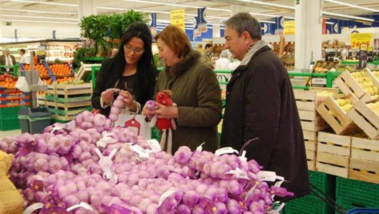 Solo el 25 por ciento de las ventas del ajo morado de Las Pedroñeras son al extranjero
