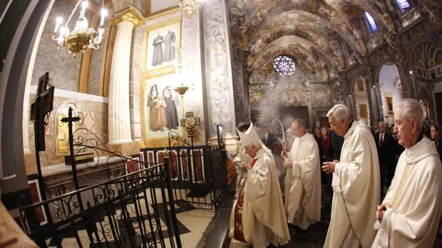La parroquia de San Nicolás de Valencia inaugura la restauración de su Capilla de la Comunión