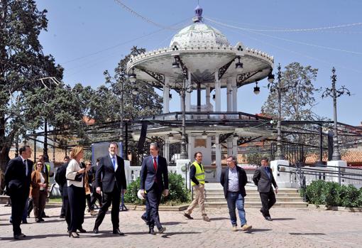 Rajoy visita el recinto ferial de Albacete