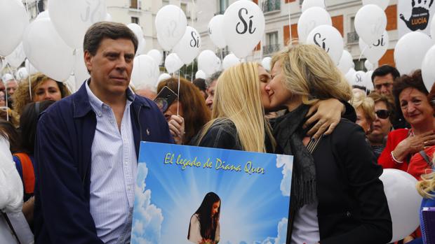 Marcha contra la derogación de la prisión permanente revisable: «Ahora nos toca hablar a los ciudadanos»