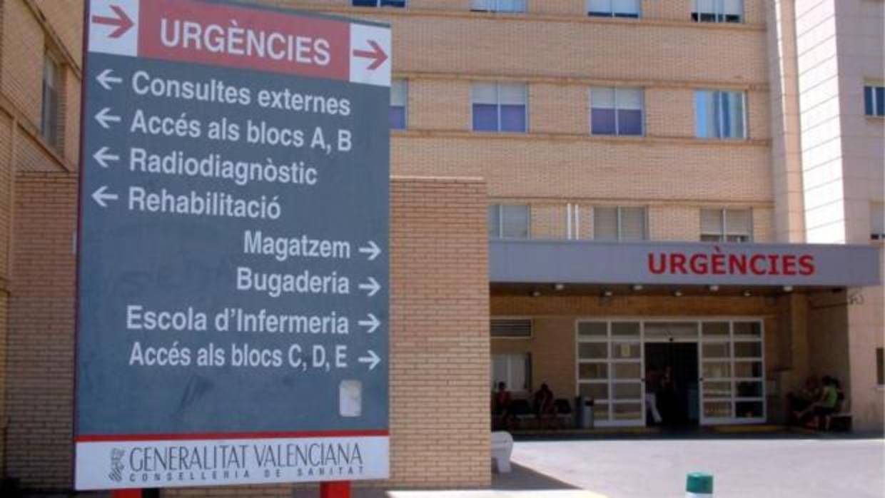 Acceso a Urgencias en el Hospital de Castellón, en imagen de archivo
