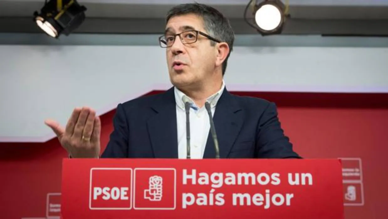 Patxi López, miembro de la dirección federal del PSOE