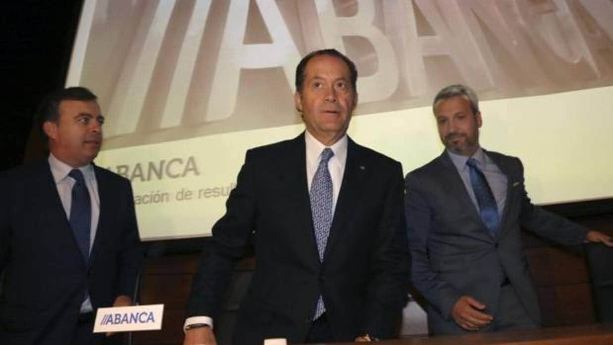 El banquero venezolano Juan Carlos Escotet, en una imagen de archivo durante una presentación de Abanca