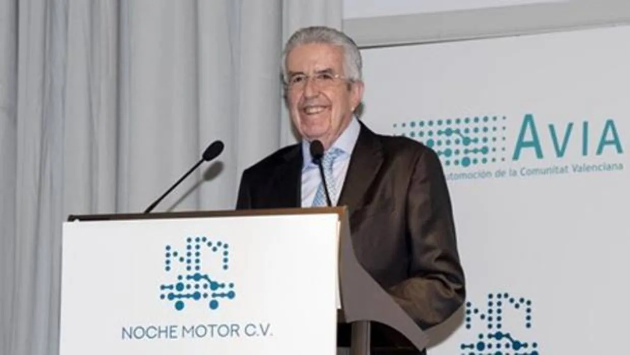 El empresario Emilio Orta, durante la I Noche del Motor de la Comunidad Valenciana