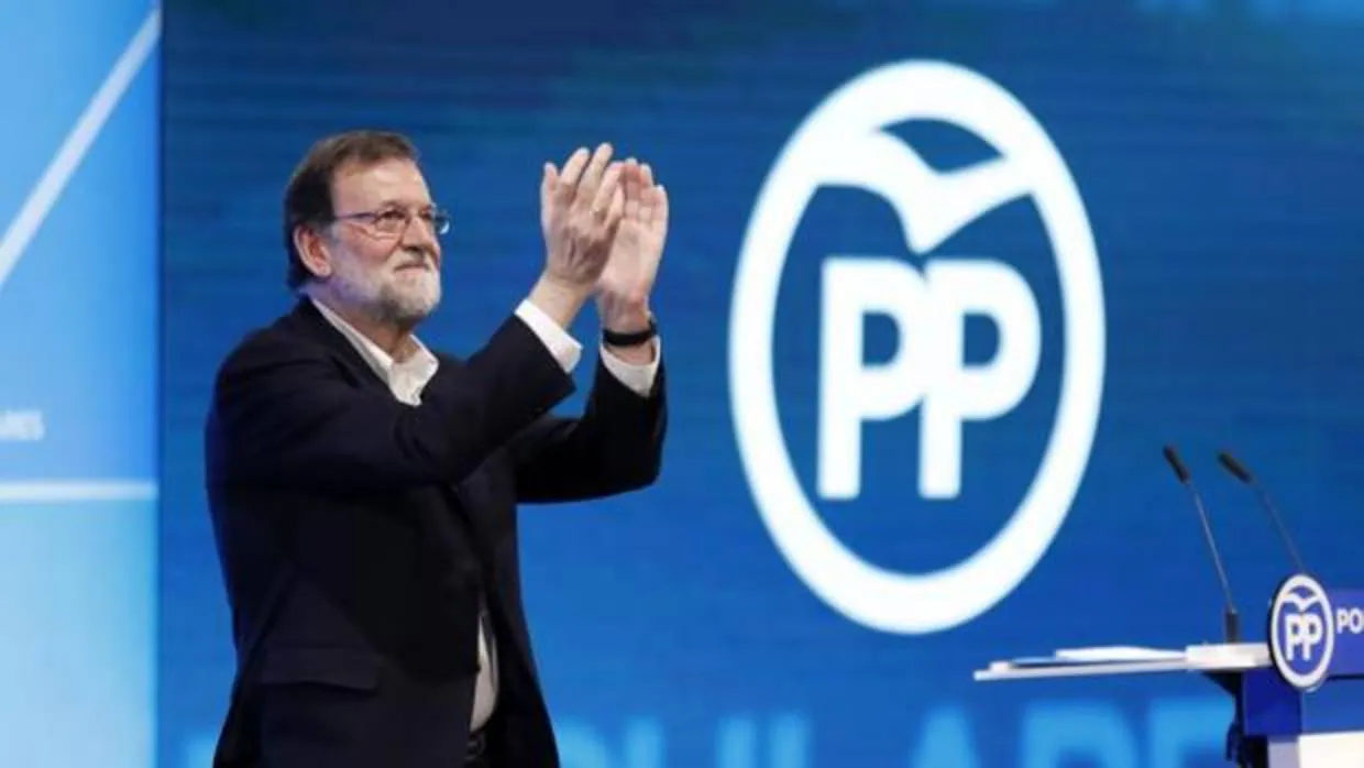 El presidente del Gobierno, Mariano Rajoy, este sábado en Alicante