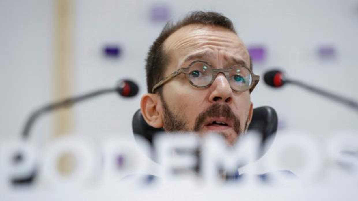 Pablo Echenique, secretario de Organización de Podemos