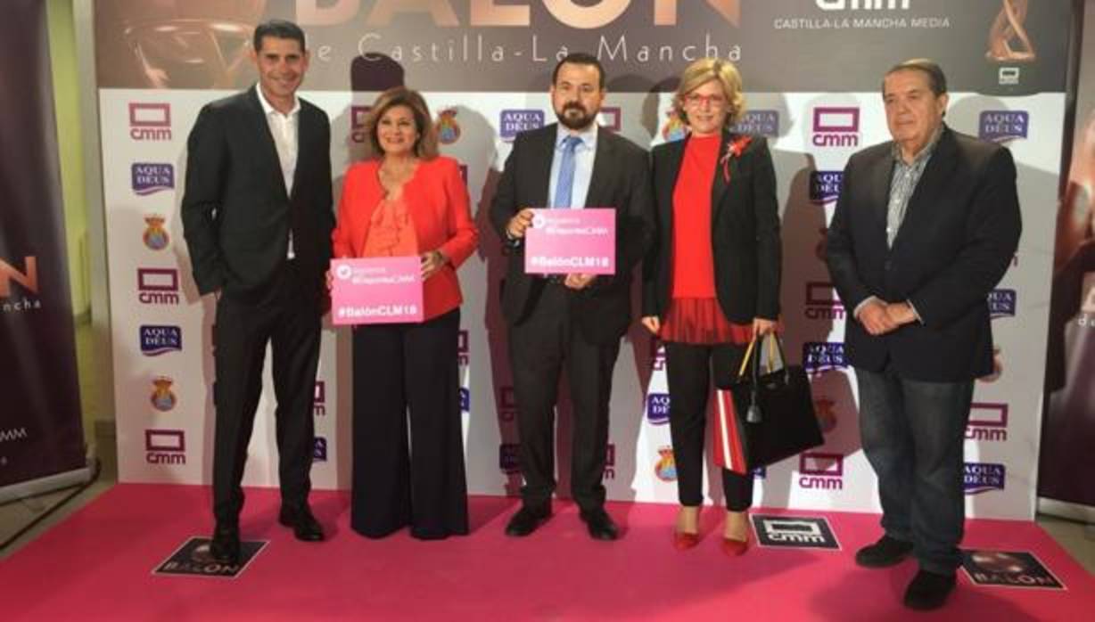 Fernando Hierro estuvo presente en la entrega de premios