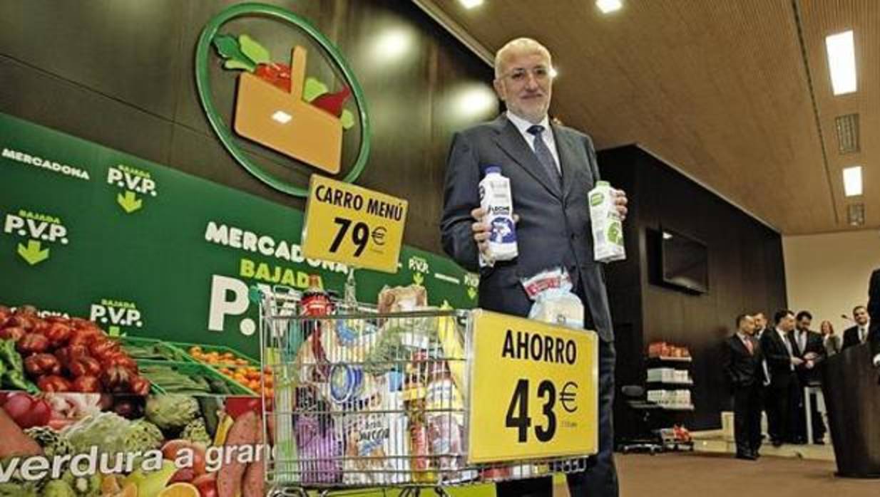 El presidente de Mercadona, Juan Roig