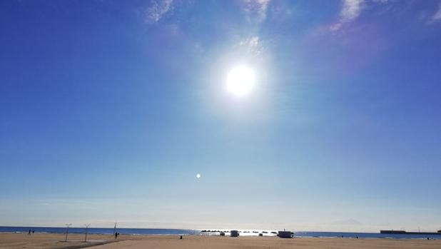 El tiempo en Valencia: las temperaturas toman impulso para alcanzar los veintiocho grados el sábado