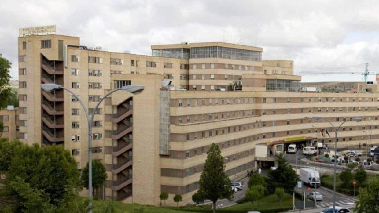 Hospital Clínico de Salamanca, donde fue trasladada la joven