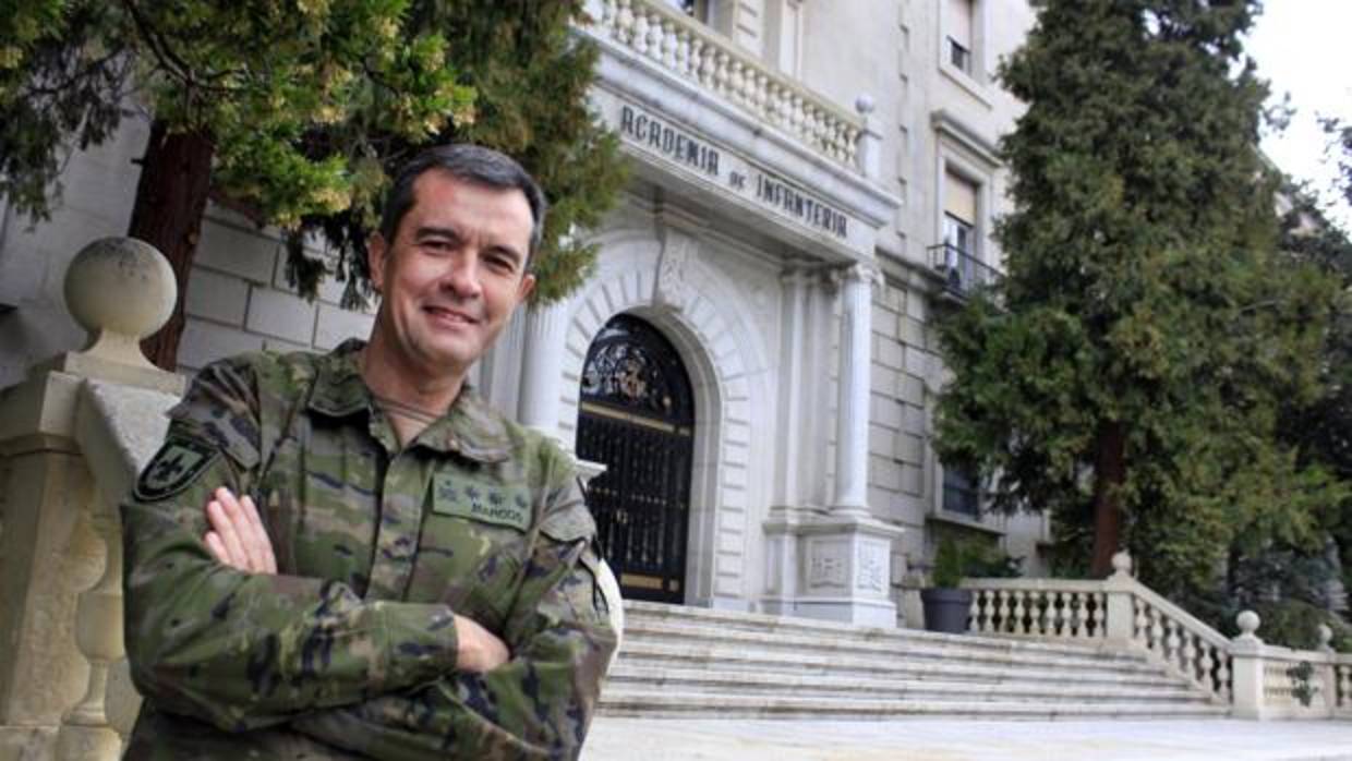 Javier Marcos es el coronel director de la Academia de Infantería