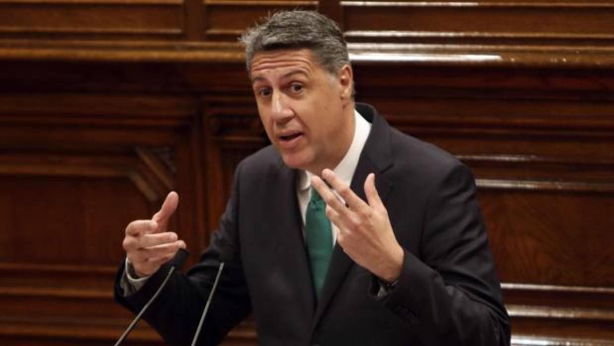 Albiol, durante una intervención en el Parlament