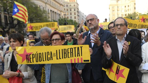 El fin del 155 devuelve todos los resortes de la Generalitat a los independentistas