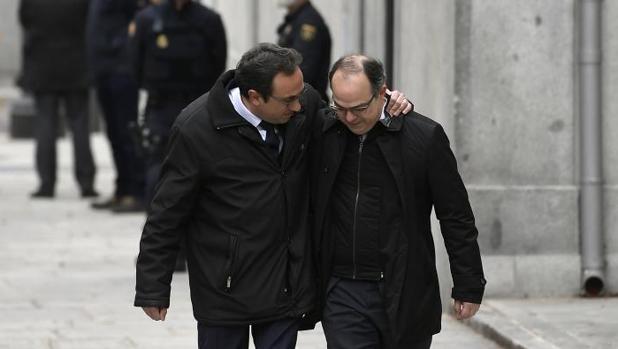 Turull y Rull piden salir de la cárcel «con la mayor celeridad posible» para ser consejeros