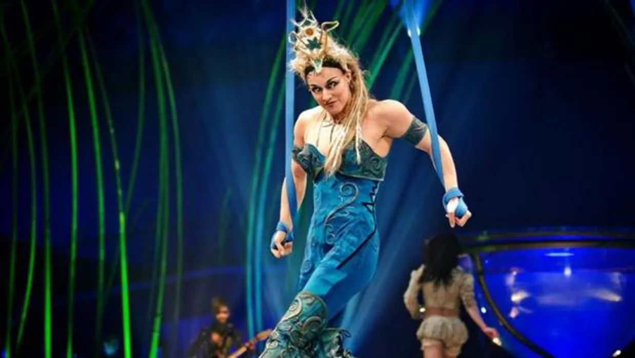 Imagen de un espectáculo del «Cirque du Soleil»