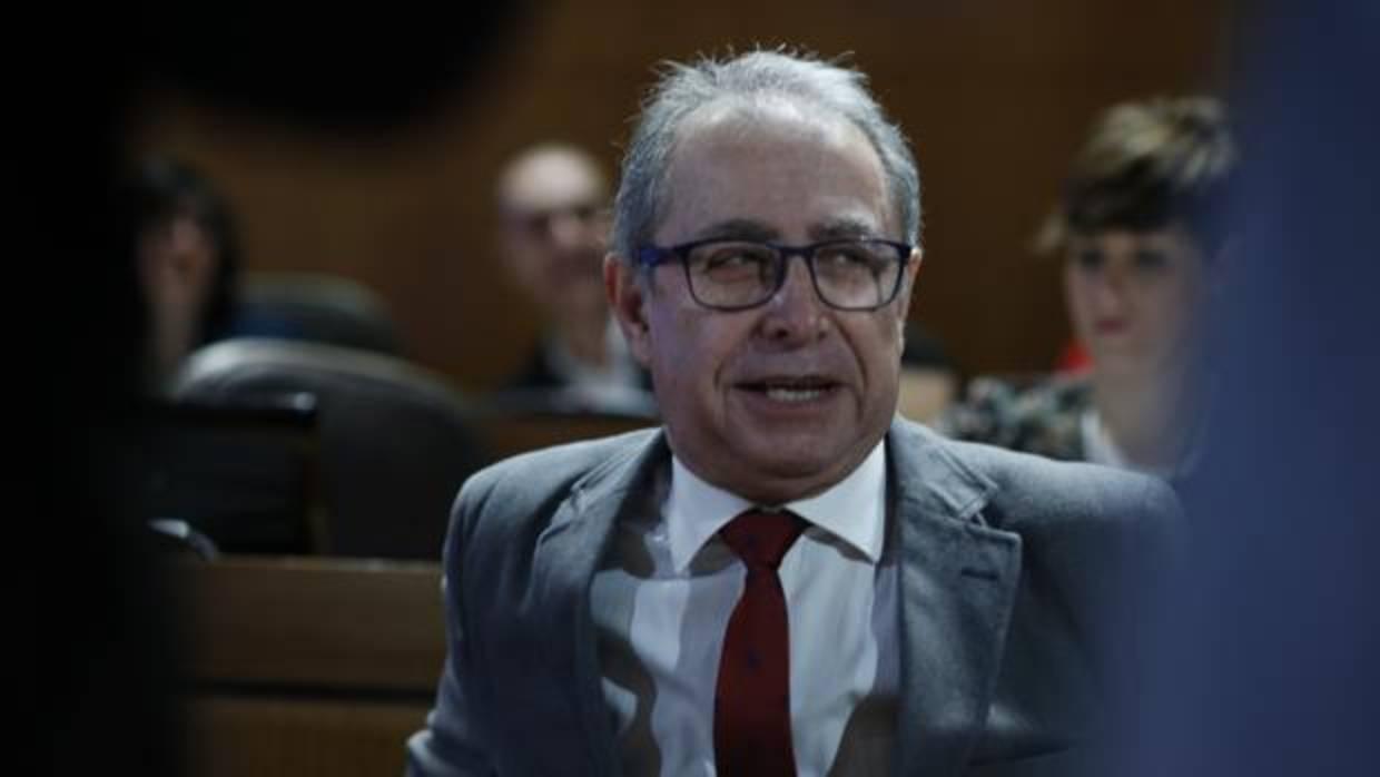 Fernando Gimeno (PSOE), consejero de Hacienda del Gobierno aragonés