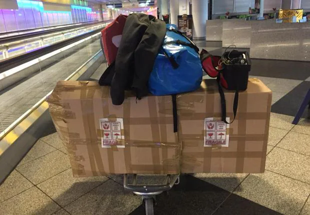 La odisea de un toledano para empaquetar su bicicleta en un avión desde Múnich