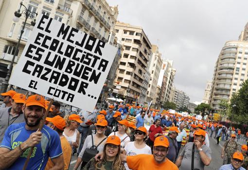 Uno de los lemas de la marcha