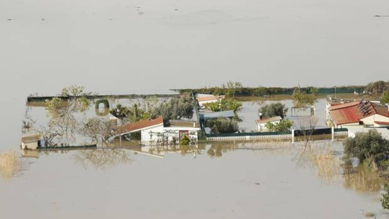 Las inundaciones del pasado abril afectaron especialmente a la provincia de Zaragoza
