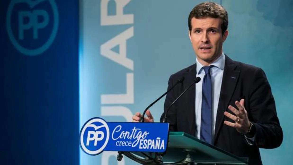 Pablo Casado, nuevo presidente del comité electoral del PP de Madrid