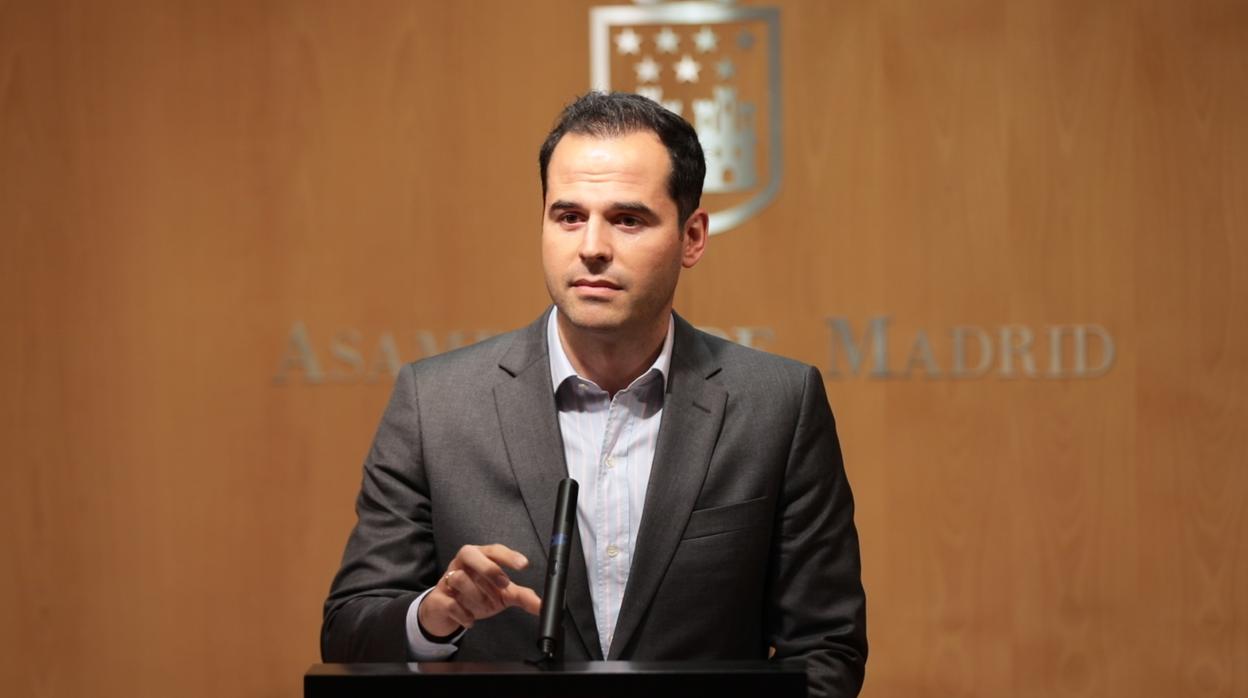 Ignacio Aguado, portavoz de Cs en la Asamblea de Madrid