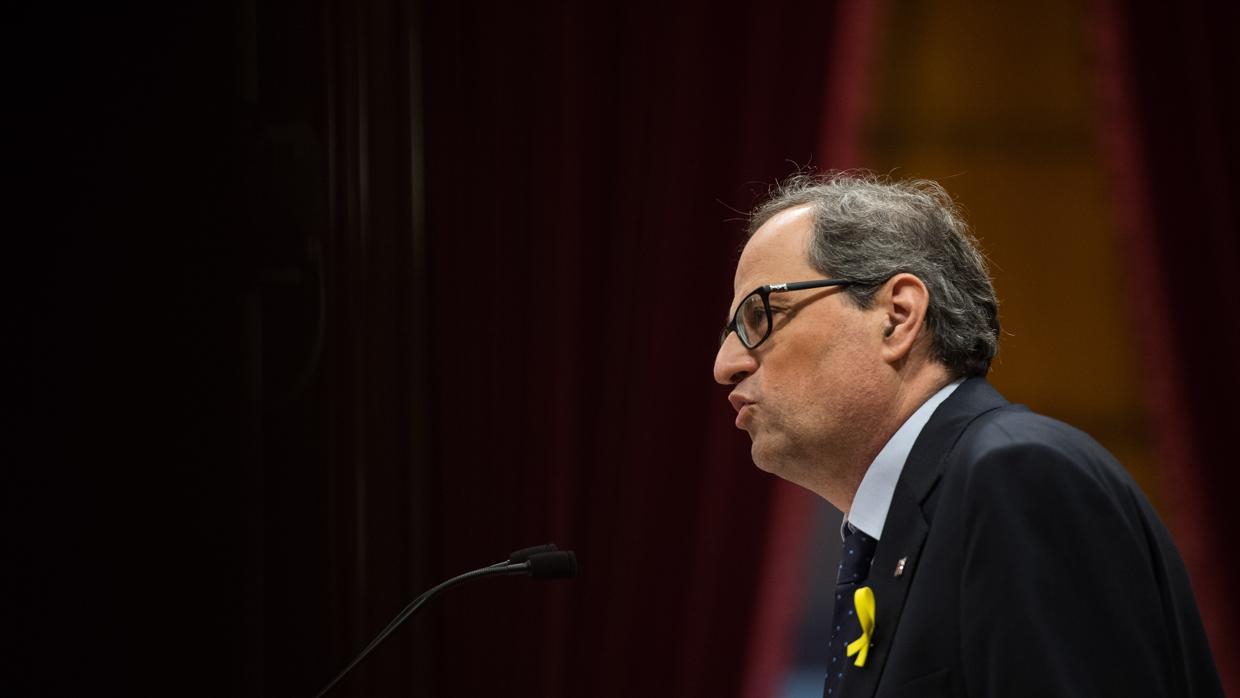 El presidente catalán Quim Torra