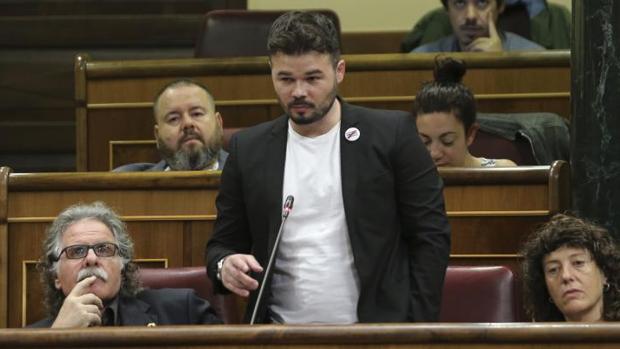 «Ladrones y carceleros», la última salida de tono de Rufián