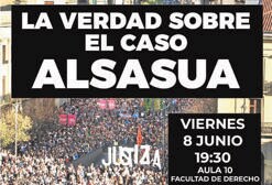 Cartel anunciador de la conferencia que no se celebrará en la Universidad de Valladolid