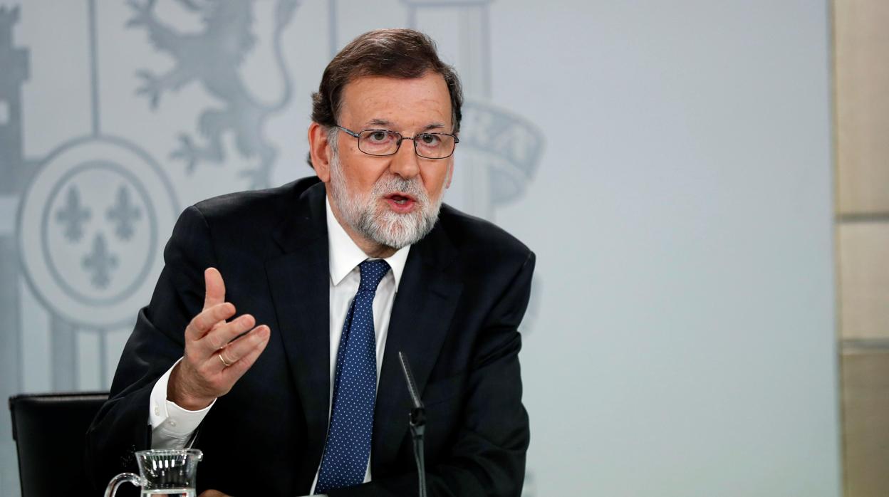 El presidente del Gobierno Mariano Rajoy