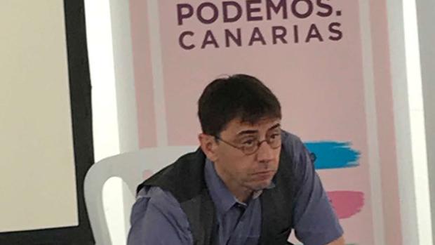 Monedero compara en Las Palmas al PP con UCD