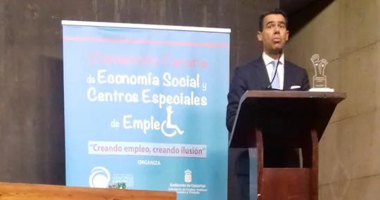 Fernando Ríos Rull, directivo de Disa, el pasado mes de mayo