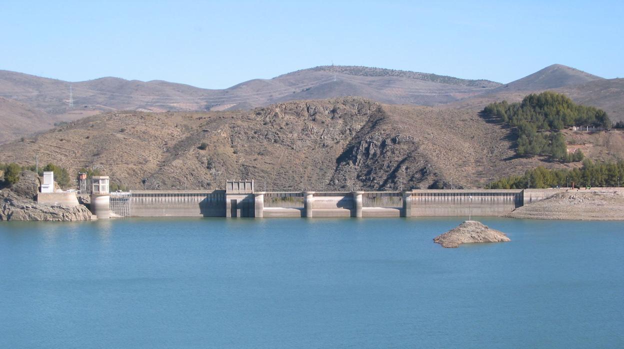 Imagen de archivo del embalse de La Tranquera, que regula el Jalón y abastece a Calatayud