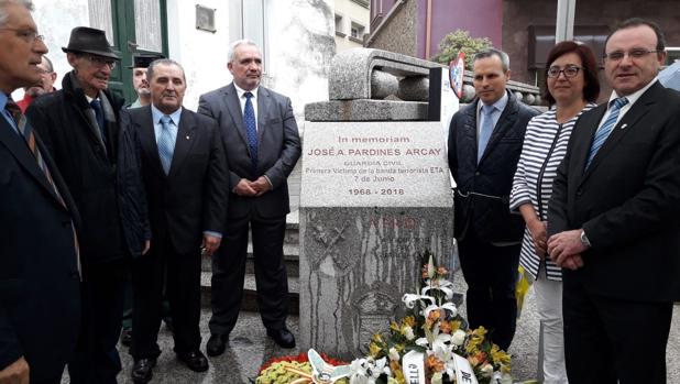 Homenaje en su pueblo a José Pardines, la primera víctima mortal de ETA
