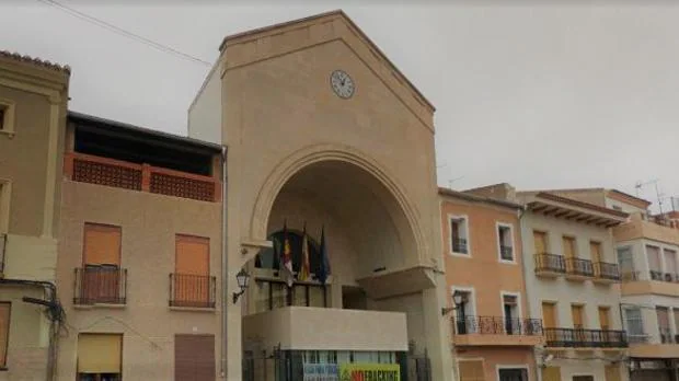 Fachada del Ayuntamiento de Ontur, en la provincia de Albacete