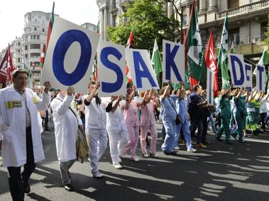 Participantes en la OPE de Osakidetza