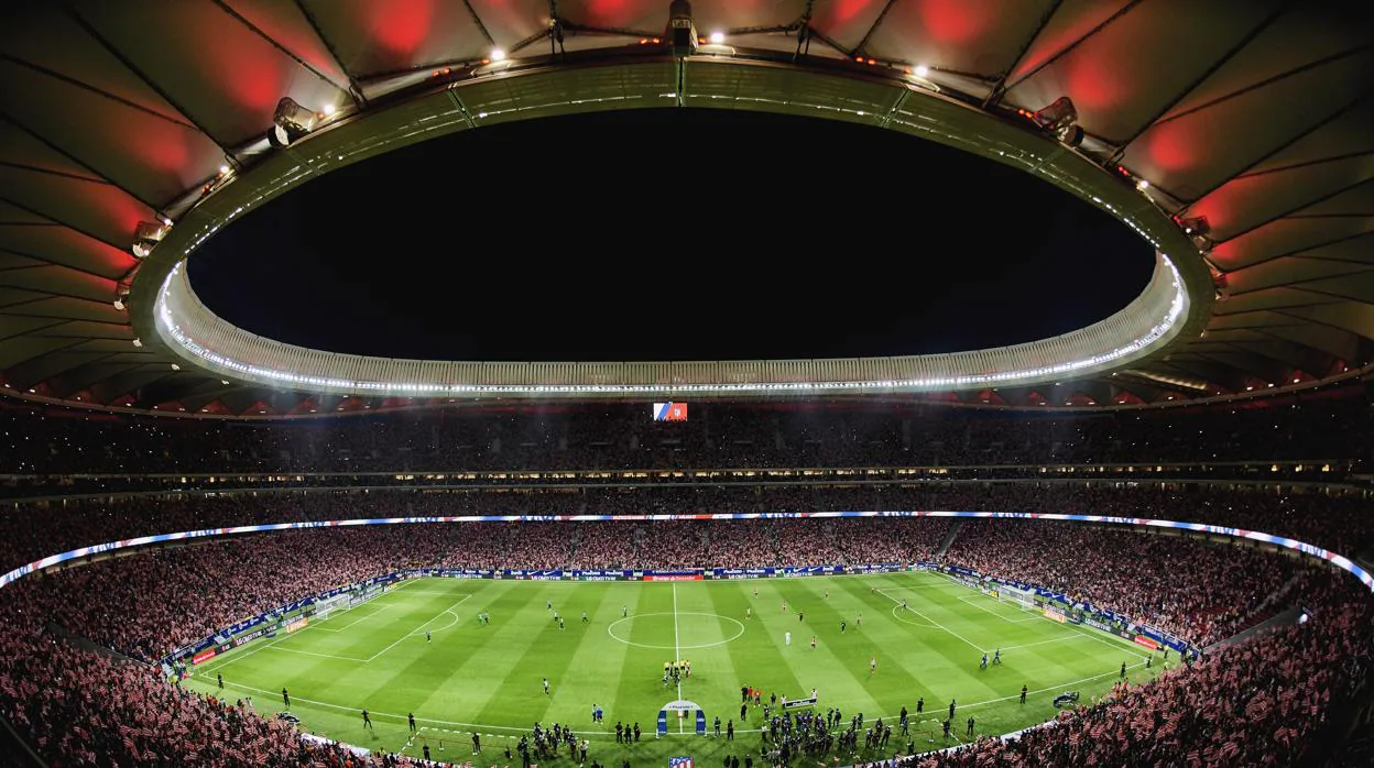Panorámica del estadio Wanda Metropolitano