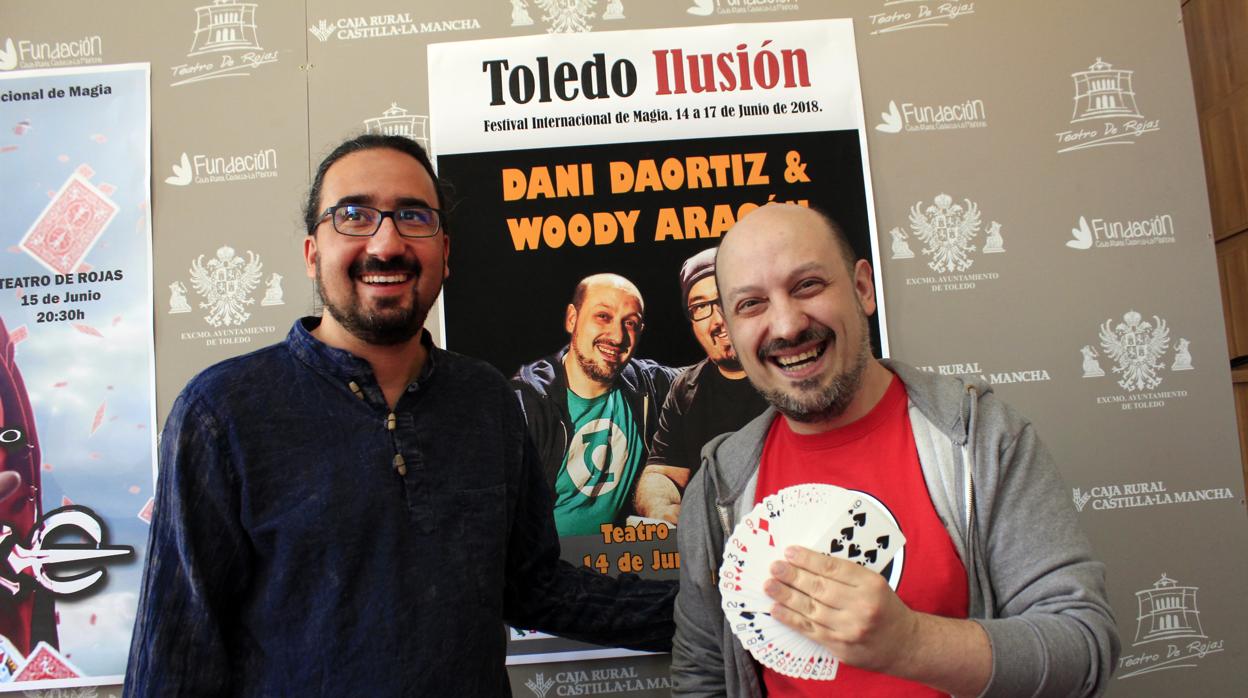 Diego Mejías y Woody Aragón presentan el Festival Internacional de Magia «Toledo Ilusión 2018»