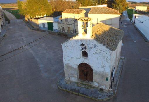 Vista aérea de la ermita de la Purísima Concepción