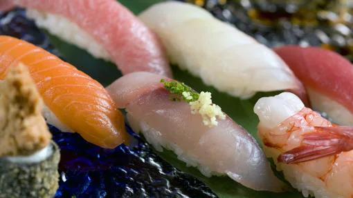 Las piezas de sashimi del restaurante son de las mejores de Madrid
