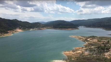 Embalse de Entrepeñas el pasado mes de mayo