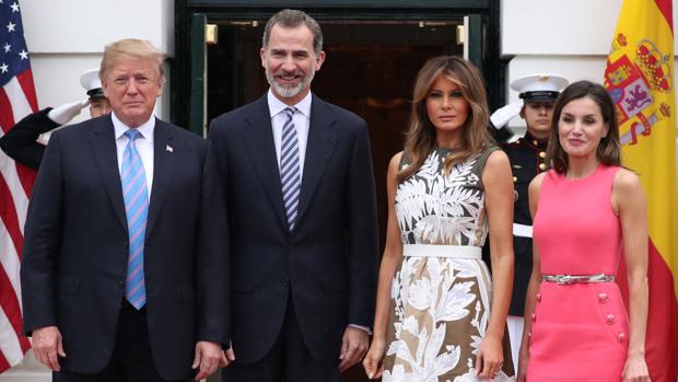 Trump ante Don Felipe: «Iré a España»