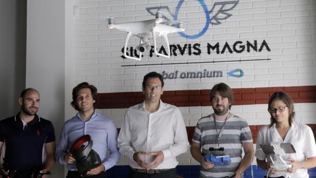 Global Omnium incorpora dos startups expertas en drones a su incubadora de empresas