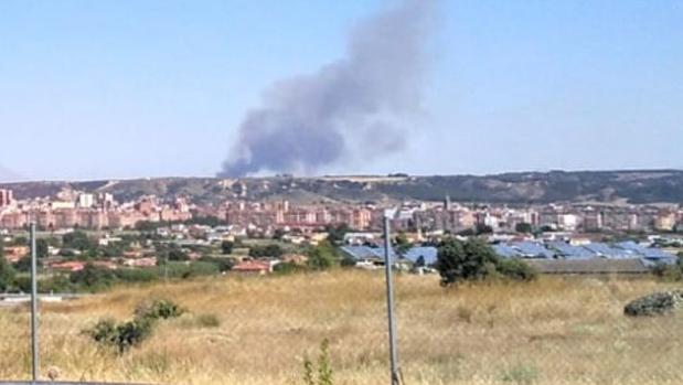 Controlado el incendio forestal en La Pueblanueva