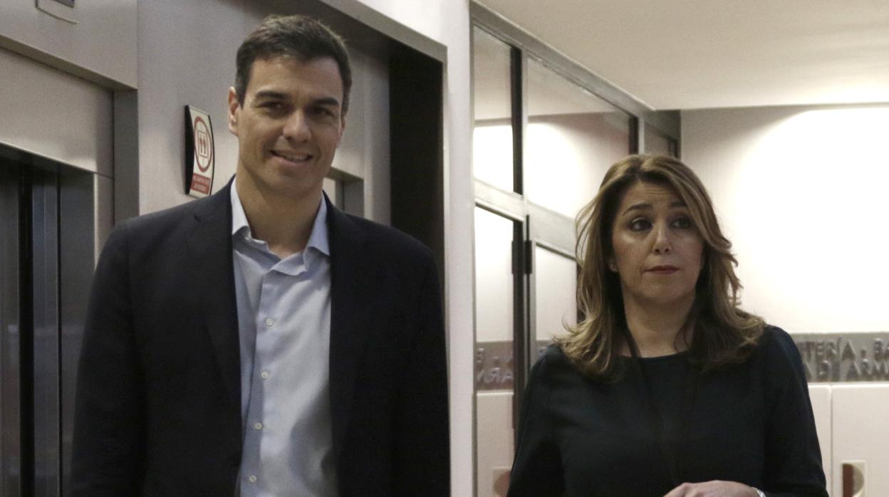 Pedro Sánchez y Susana Díaz, en una imagen de archivo